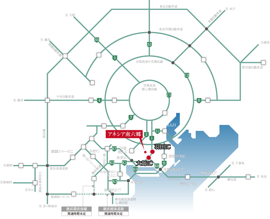 高速道路概念図
