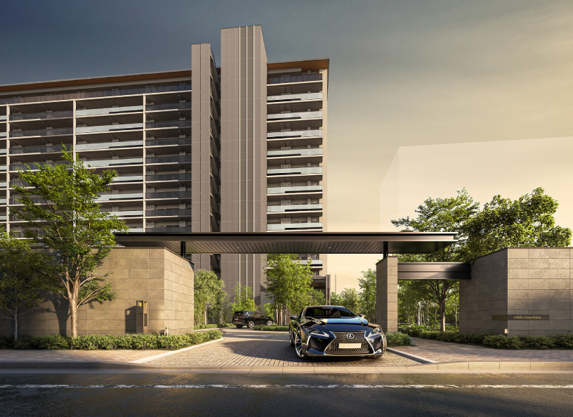 レジデンスゲート完成予想CG