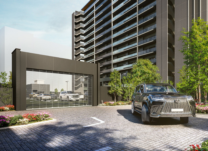 カーポートゲート完成予想CG