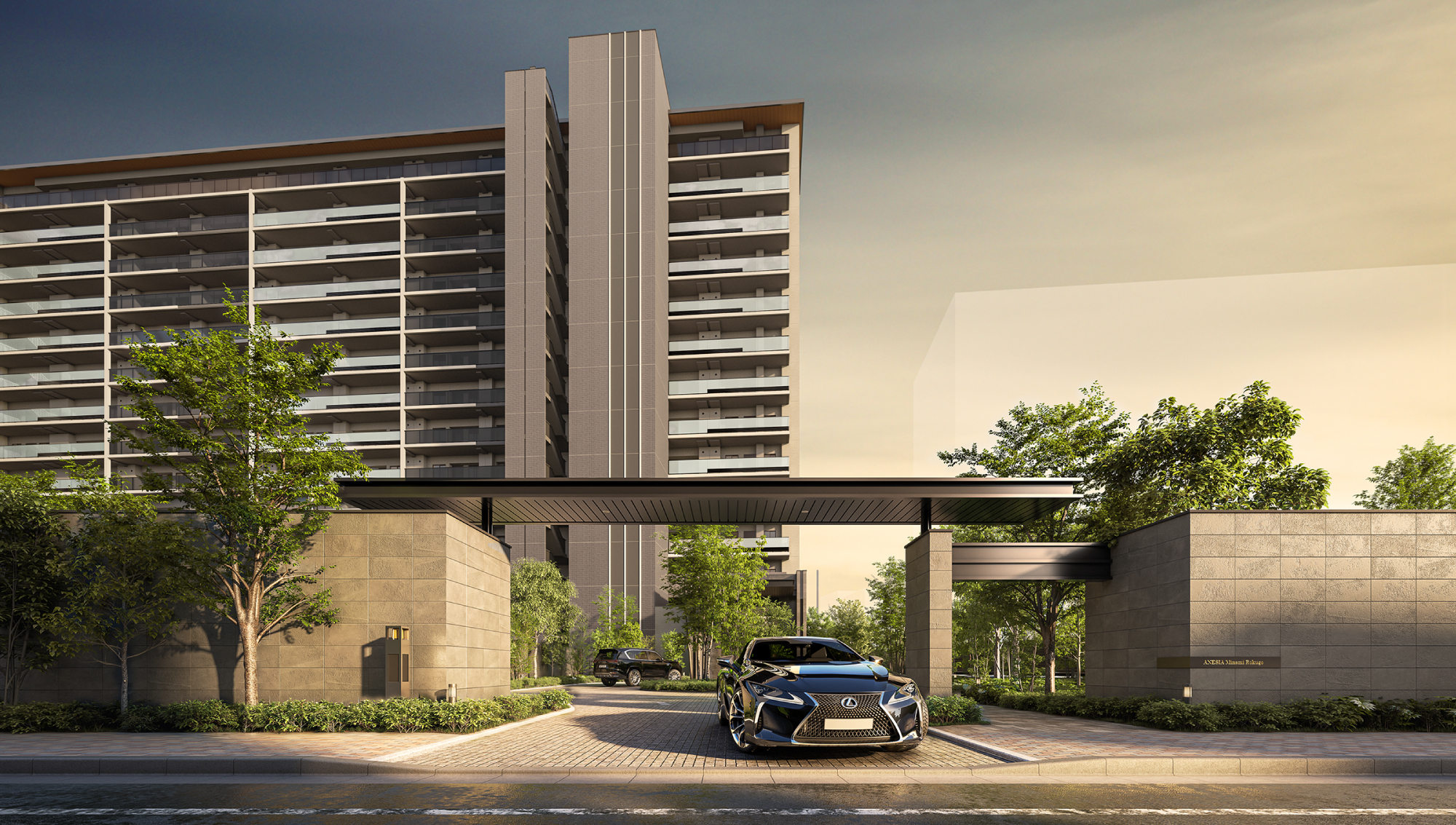 レジデンスゲート完成予想CG