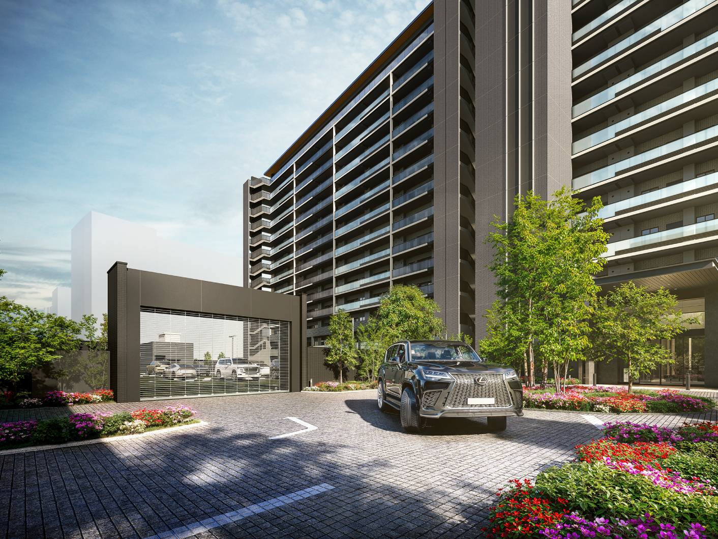 カーポートゲート完成予想CG