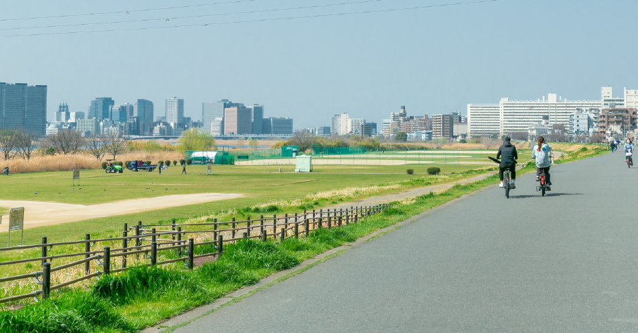 多摩川大師橋緑地多目的広場
