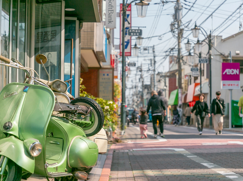 水門通り商店街（徒歩3分）